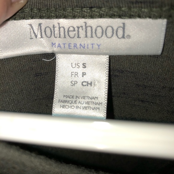 Green maternity dress - Picture 4 of 4